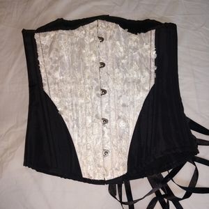 22" Steel Boned Corset - Timeless Trends